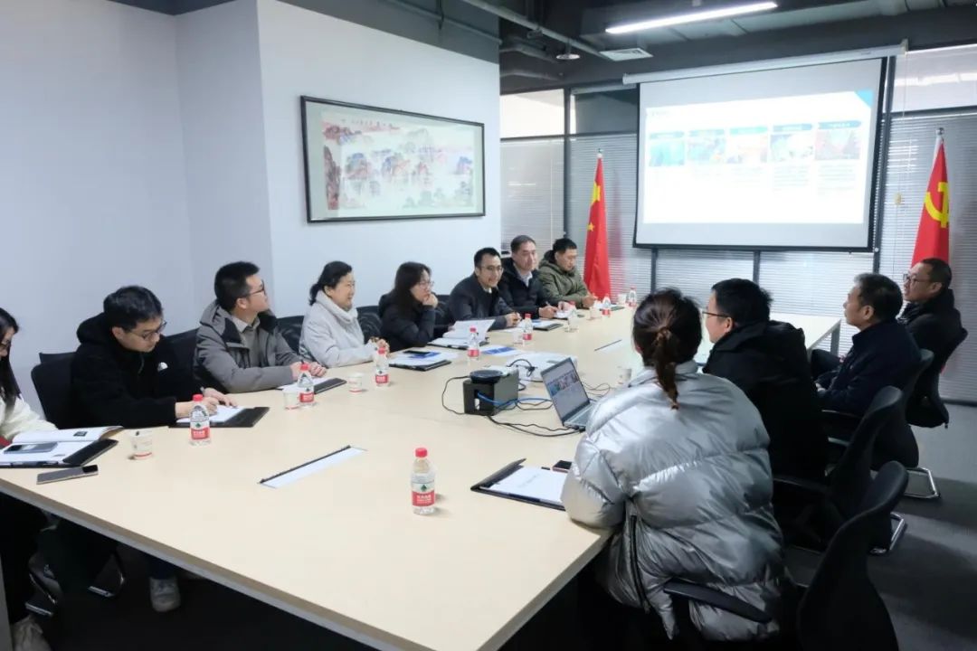 榆林大学胡莹教授一行来我司调研互换(图1)